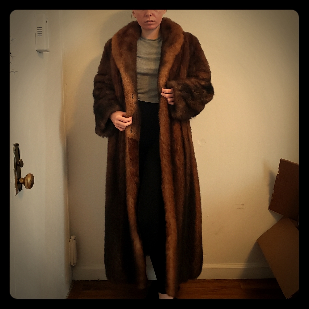 Vintage 60s Fur Coat